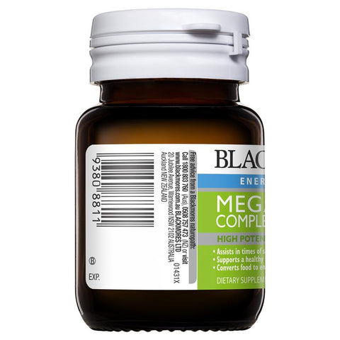 Blackmores Mega B Complex 31 Tablets Blackmores Mega B Complex 31 Tablets