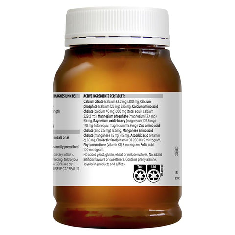 Blackmores Total Calcium & Magnesium + D3 200 Tablets Blackmores Total Calcium & Magnesium + D3 200 Tablets