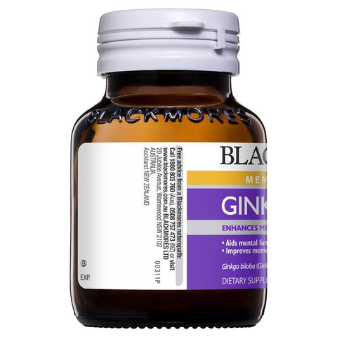 Blackmores Ginkgo Forte 2000mg 80 Tablets Blackmores Ginkgo Forte 2000mg 80 Tablets