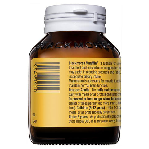Blackmores Magmin 500mg 100 Tablets Blackmores Magmin 500mg 100 Tablets