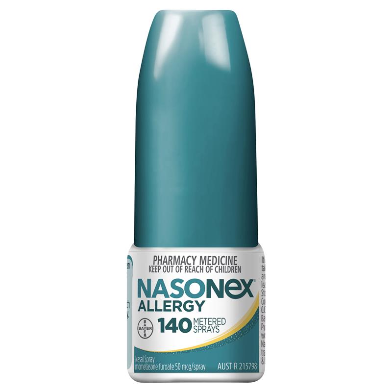 Nasonex® Allergy Nasal Spray Twin Pack 2 x 140 Sprays