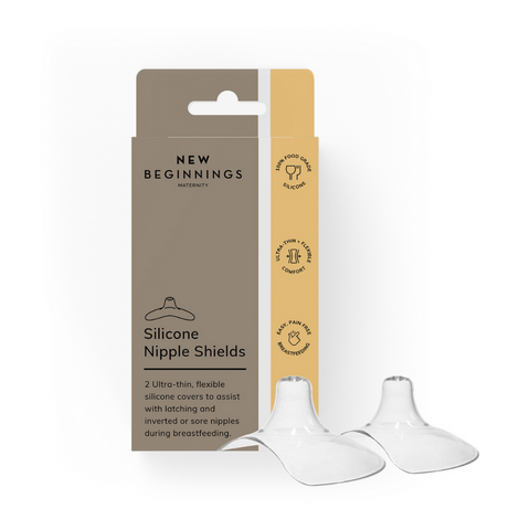 New Beginnings Silicone Nipple Shield 2 Pack New Beginnings Silicone Nipple Shield 2 Pack