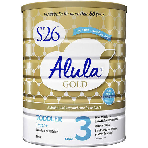S26 Alula Gold 3 Toddler 1 Year+ 900g S26 Alula Gold 3 Toddler 1 Year+ 900g