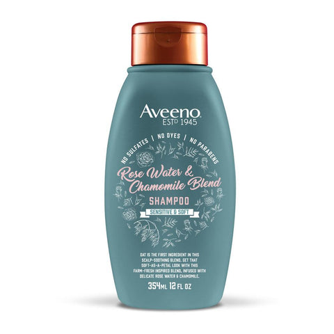 Aveeno Rose Water & Chamomile Shampoo 354ml Aveeno Rose Water & Chamomile Shampoo 354ml