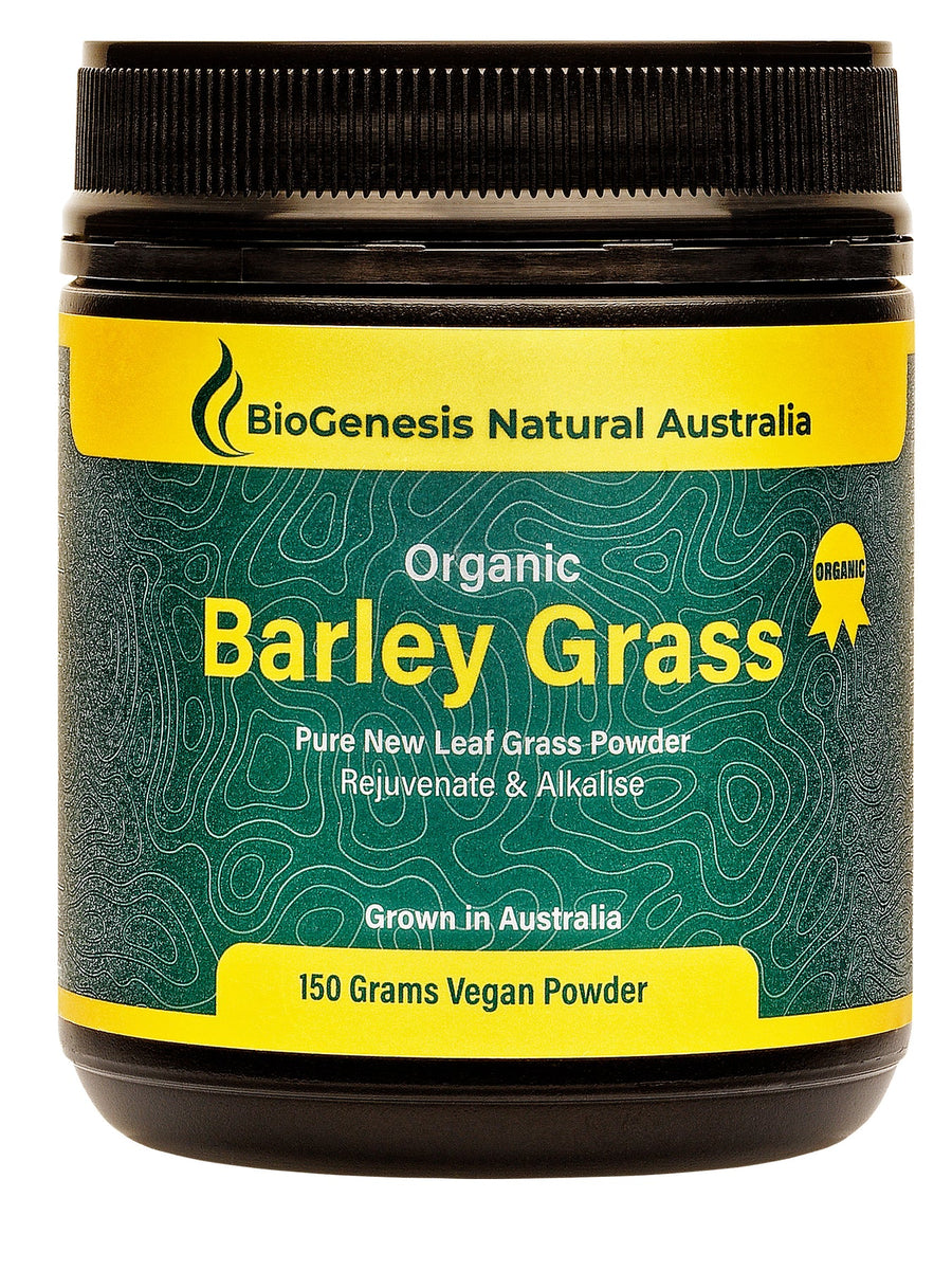 BioGenesis Natural Australia Organic Barley Grass Powder 150g Better