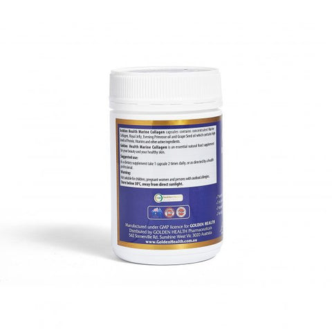 Golden Health Bio Marine Collagen Plus 100 Capsules Golden Health Bio Marine Collagen Plus 100 Capsules