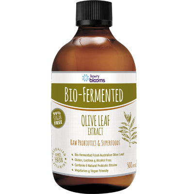 Henry Blooms Bio-Fermented Olive Leaf Extract 500mL Henry Blooms Bio-Fermented Olive Leaf Extract 500mL