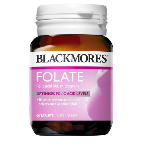 Blackmores Folate 500mcg 90 Tablets Blackmores Folate 500mcg 90 Tablets