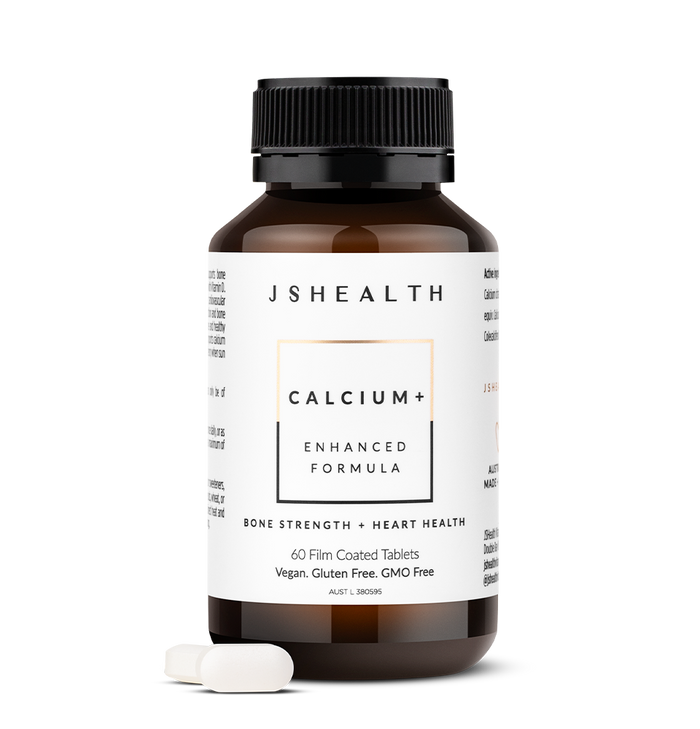 JSHEALTH Calcium+ Enhanced Formula 60 Tablets