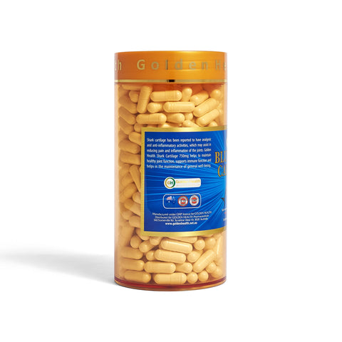 Golden Health Shark Cartilage 750mg 365 Capsules Golden Health Shark Cartilage 750mg 365 Capsules