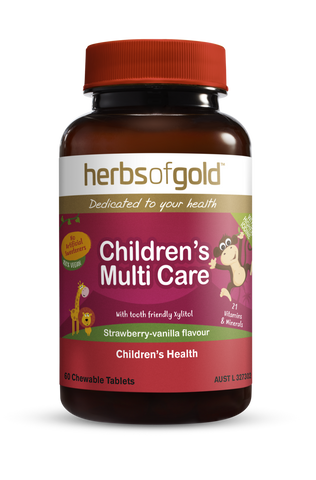 Herbs of Gold Children's Multi Care 60 Chewable Tablets Herbs of Gold Children's Multi Care 60 Chewable Tablets