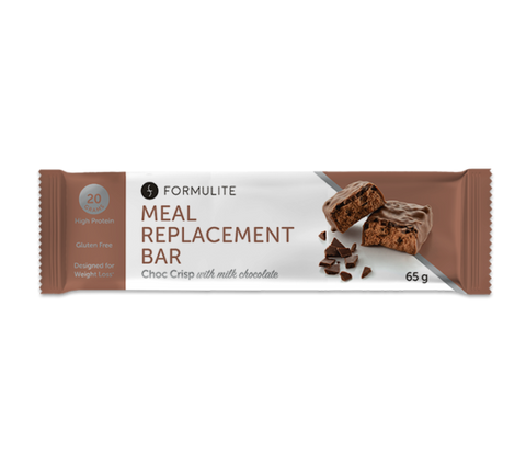 Formulite Meal Replacement 65g x 12 Bars Box – Choc Crisp Flavour Formulite Meal Replacement 65g x 12 Bars Box – Choc Crisp Flavour