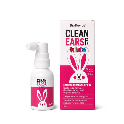 CleanEars Kids Ear Wax Removal Spray 30mL CleanEars Kids Ear Wax Removal Spray 30mL