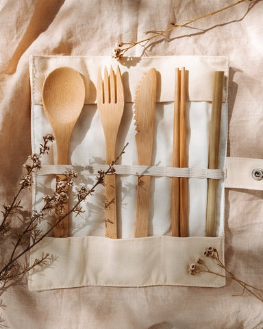 Nutra Organics Reusable Cultery Set Nutra Organics Reusable Cultery Set