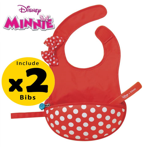 B.Box Travel Bib + Flexible Spoon Disney X 2 Pack - Special Bundle B.Box Travel Bib + Flexible Spoon Disney X 2 Pack - Special Bundle