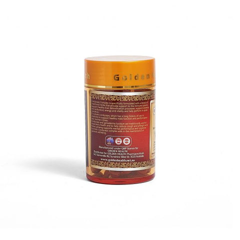 Golden Health Cordyceps Complex 3 in 1 Plus 2 x 30 Capsules Golden Health Cordyceps Complex 3 in 1 Plus 2 x 30 Capsules