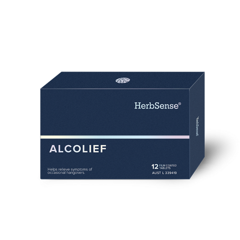 Herbsense Alcolief 12 Film Coated Tablets Herbsense Alcolief 12 Film Coated Tablets