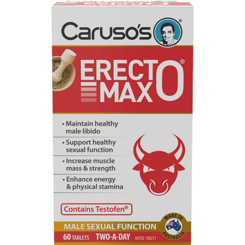 Caruso's Natural Health ErectOmax 60 Tablets Caruso's Natural Health ErectOmax 60 Tablets