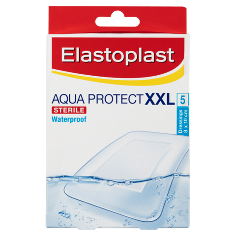 Elastoplast Aqua Protect Dressing XXL Sterile 8cm x 10cm Elastoplast Aqua Protect Dressing XXL Sterile 8cm x 10cm