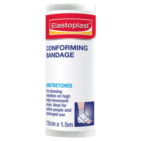 Elastoplast Bandage Conforming Unstretched 7.5cm x 1.5m Elastoplast Bandage Conforming Unstretched 7.5cm x 1.5m