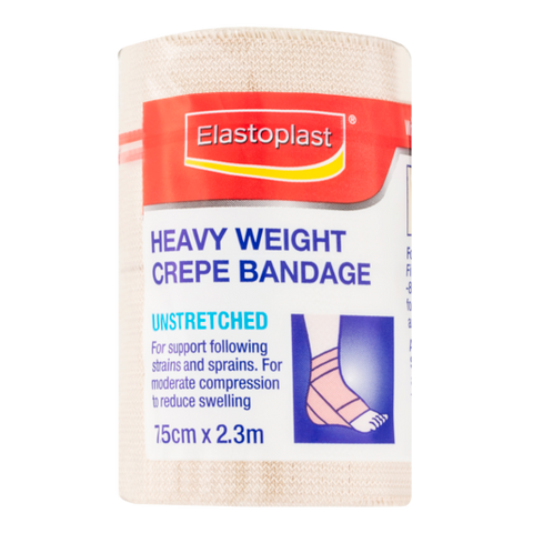 Elastoplast Bandage Crepe Unstretched 7.5cm x 2.3m Elastoplast Bandage Crepe Unstretched 7.5cm x 2.3m