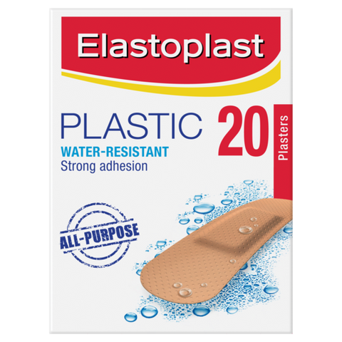 Elastoplast Plastic Plasters 20 Strips Elastoplast Plastic Plasters 20 Strips