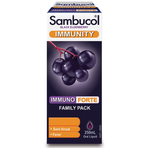 Sambucol Immuno Forte Family Pack 250mL Sambucol Immuno Forte Family Pack 250mL