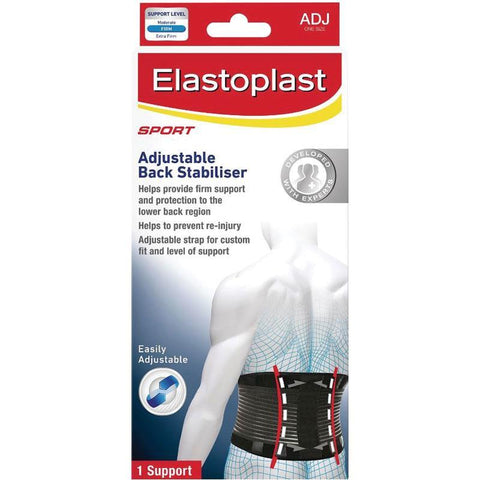 Elastoplast Sport Adjustable Back Stabiliser Med/Large Elastoplast Sport Adjustable Back Stabiliser Med/Large