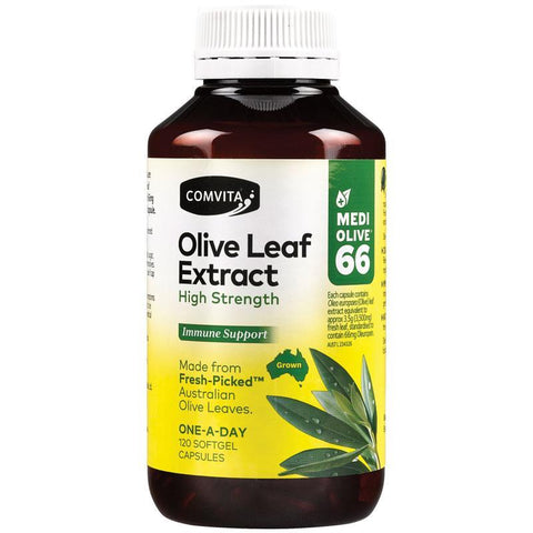 COMVITA Fresh-Picked Olive Leaf Extract High Strength 120 Capsules COMVITA Fresh-Picked Olive Leaf Extract High Strength 120 Capsules