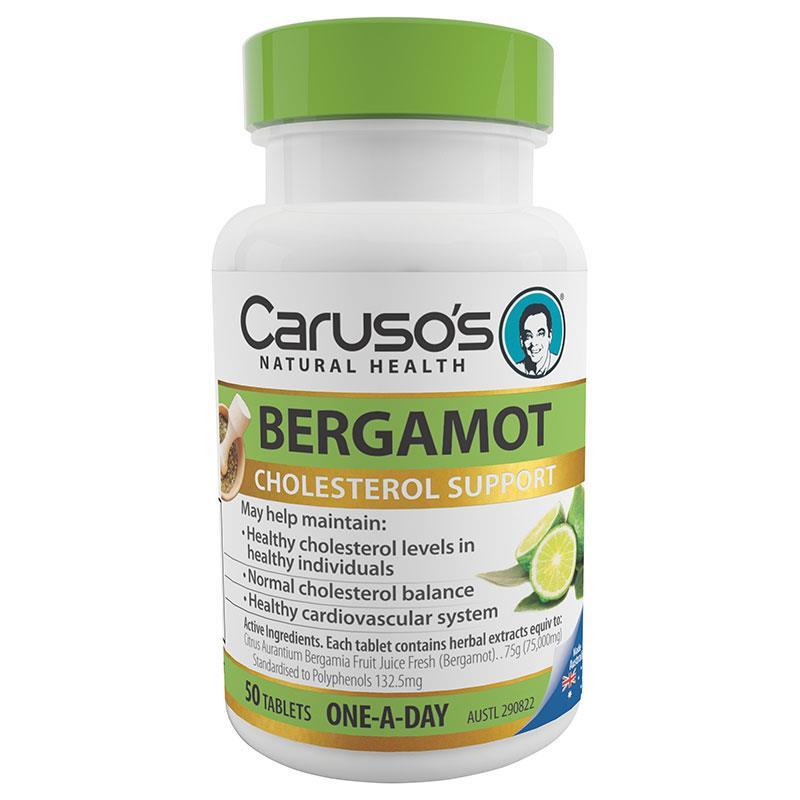 Caruso s Natural Health One a Day Bergamot 50 Tablets Better