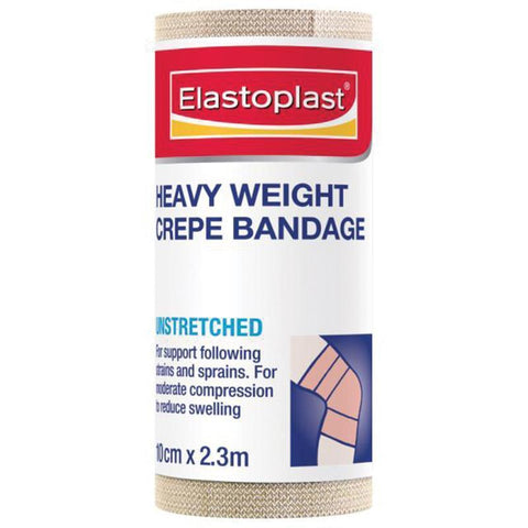 Elastoplast Heavy Weight Crepe Bandage 10cm x 2.3m Elastoplast Heavy Weight Crepe Bandage 10cm x 2.3m