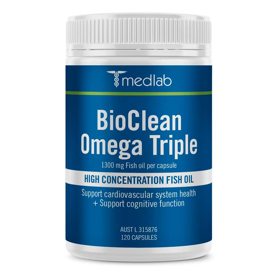 Medlab BioClean Omega Triple 120 Capsules