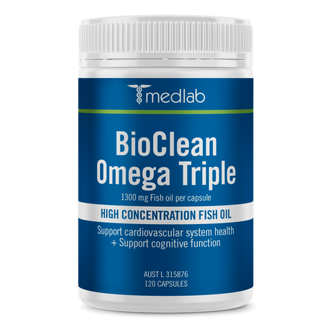 Medlab BioClean Omega Triple 120 Capsules Medlab BioClean Omega Triple 120 Capsules