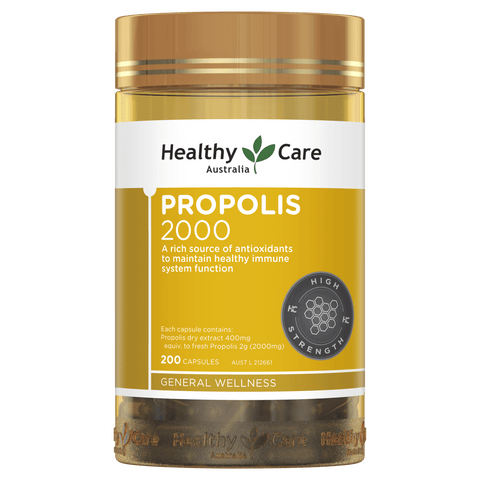 Healthy Care Propolis 2000mg 200 Capsules Healthy Care Propolis 2000mg 200 Capsules