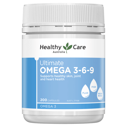 Healthy Care Ultimate Omega 3-6-9 200 Capsules Healthy Care Ultimate Omega 3-6-9 200 Capsules