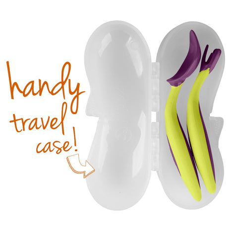 B.Box Toddler Cutlery Set - Passion Splash B.Box Toddler Cutlery Set - Passion Splash