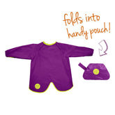 B.Box Smock Bib 6-18 Months - Passion Splash