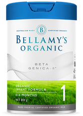 Bellamy’s Organic Beta Genica-8 Step 1 Infant Formula 0 - 6 Months 800g