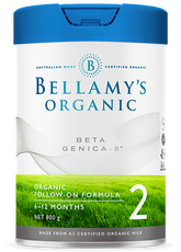 Bellamy’s Organic Beta Genica-8 Step 2 Follow-On Formula 6 - 12 Months 800g