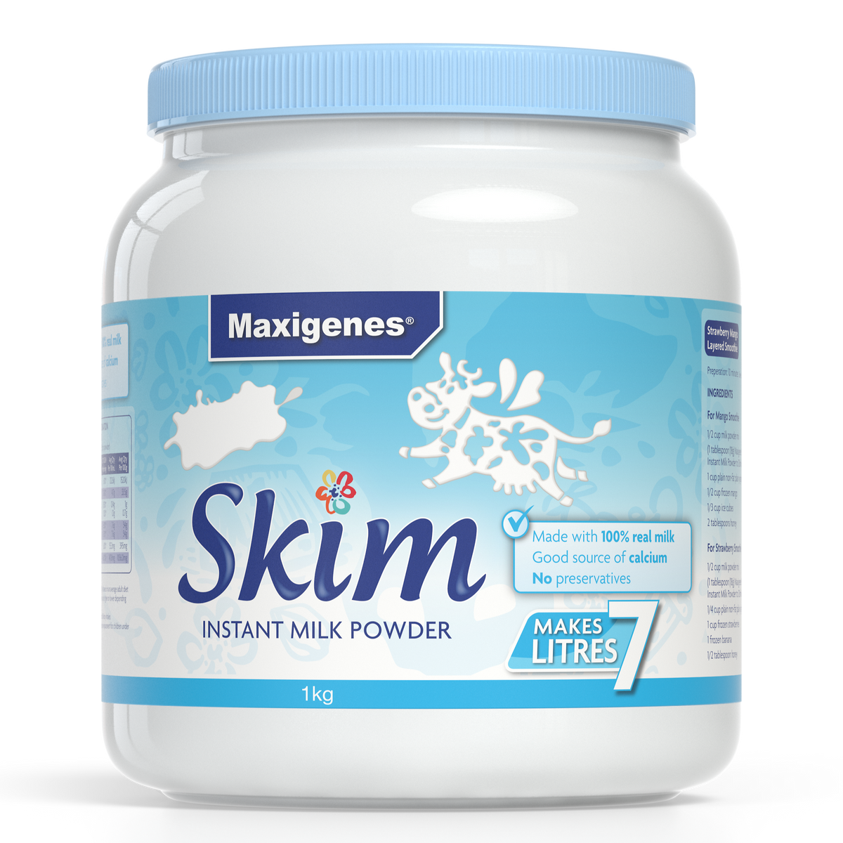 Maxigenes Skim Instant Milk Powder 1 kg