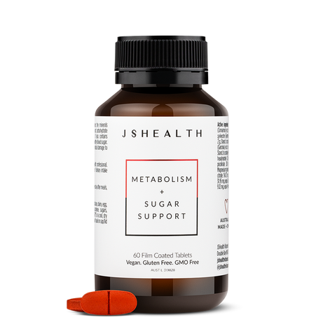 JSHEALTH Metabolism + Sugar Support Formula 60 Tablets JSHEALTH Metabolism + Sugar Support Formula 60 Tablets