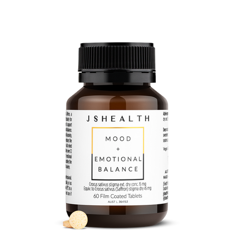 JSHEALTH Mood + Emotional Balance 60 Tablets JSHEALTH Mood + Emotional Balance 60 Tablets