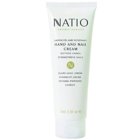 Natio Lavender & Rosemary Hand & Nail Cream 75mL Natio Lavender & Rosemary Hand & Nail Cream 75mL