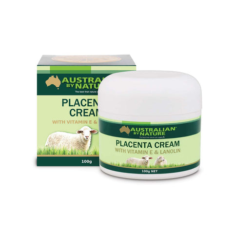 Australian By Nature Placenta Cream with Vitamin E & Lanolin 100g Australian By Nature Placenta Cream with Vitamin E & Lanolin 100g