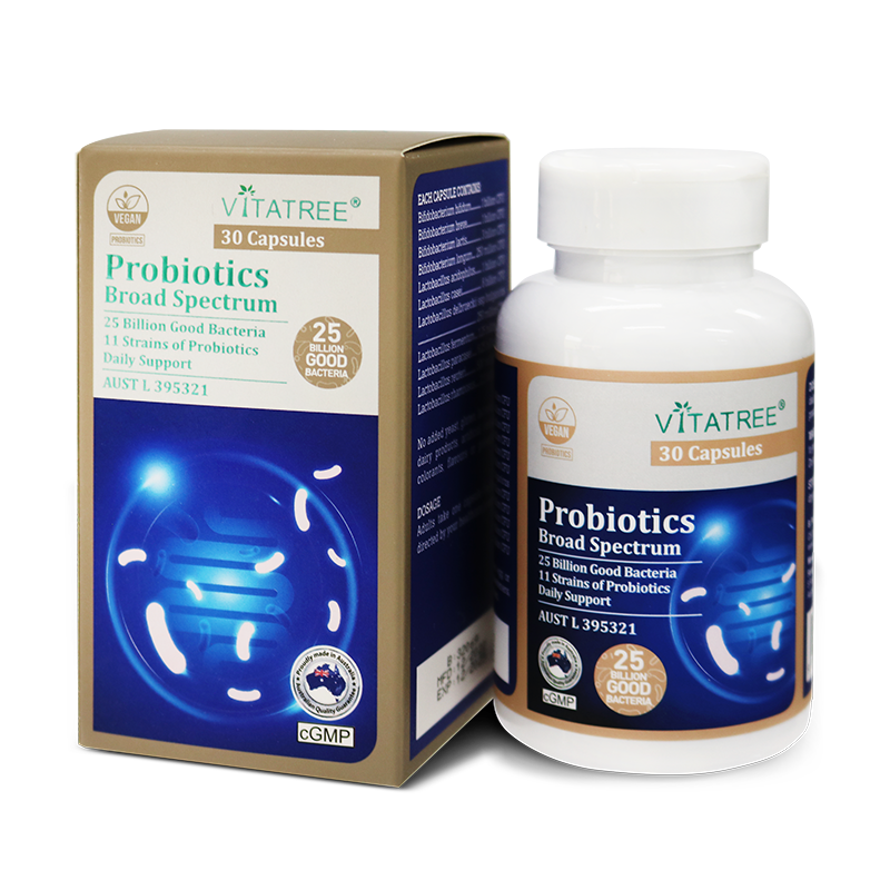 Vitatree Probiotics Broad Spectrum 30 Capsules