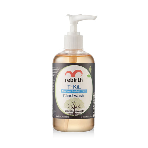 Rebirh T-KILL Tea Tree Herbal Hand Wash 250mL Rebirh T-KILL Tea Tree Herbal Hand Wash 250mL