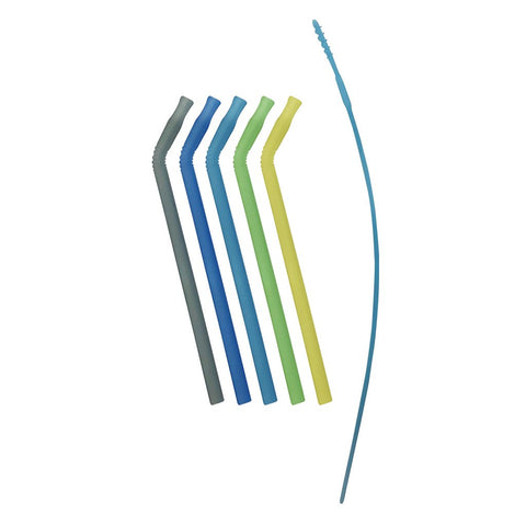 B.Box Reusable Silicone Straw - Pool Party B.Box Reusable Silicone Straw - Pool Party