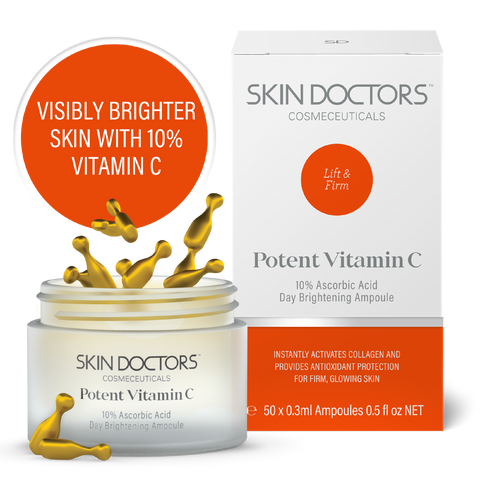 Skin Doctors Potent Vitamin C 50 x 3mL Ampoules Skin Doctors Potent Vitamin C 50 x 3mL Ampoules