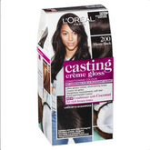 L'Oreal Paris Casting Creme Gloss Semi-Permanent Hair Colour - 200 Ebony Black (Ammonia Free)
