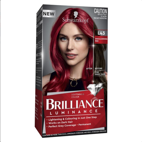 Schwarzkopf Brilliance L43 Smouldering Red Schwarzkopf Brilliance L43 Smouldering Red